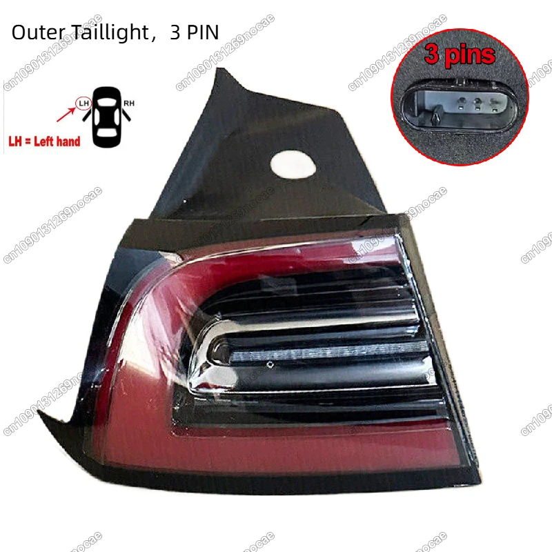 Left outer Taillight