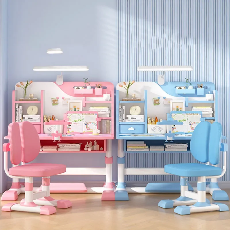 Kids Children's Desk Child Room Study Classroom Desks Childrens Table School Mesa Infantil E Cadeirinha Elementary Furniture