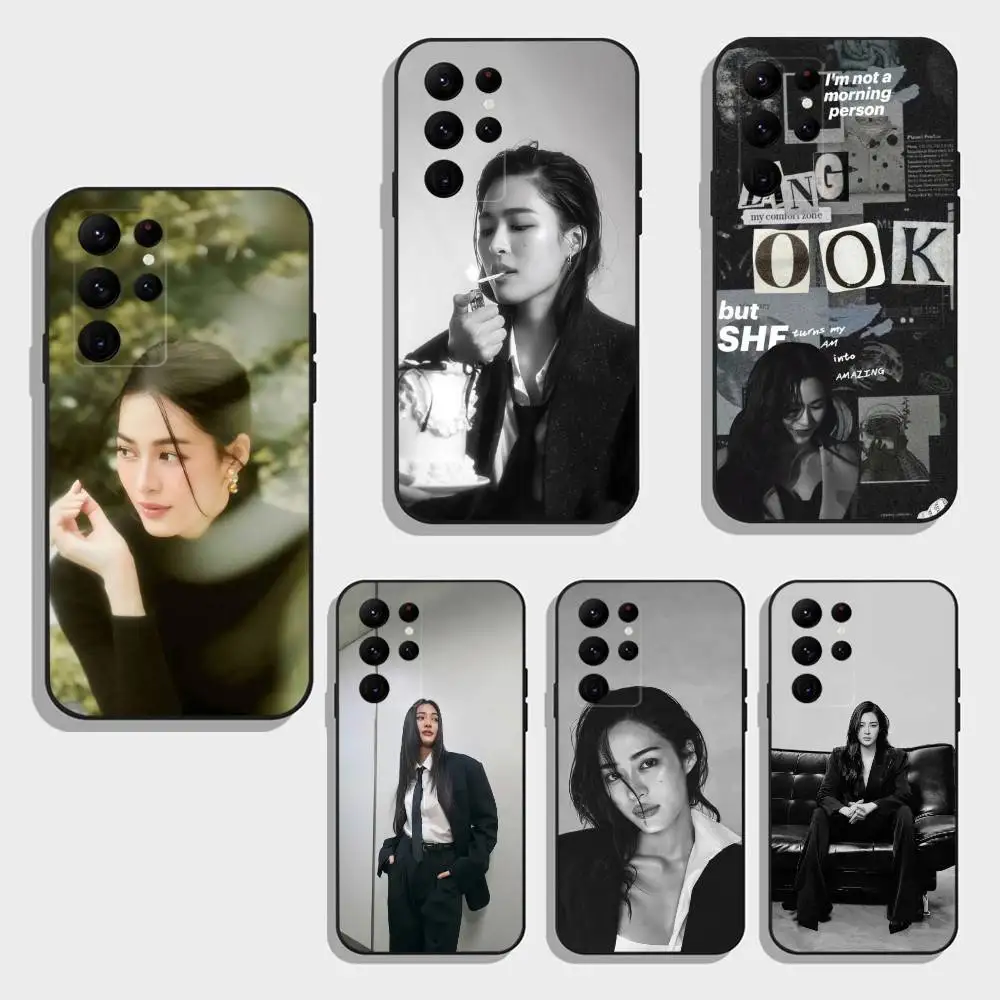 

L-LinglingK-Kwong Phone Case For Samsung S25,S24,S23,S22,S21,S20,Ultra,Plus,FE Black Soft Cover