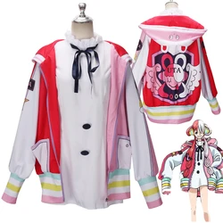 Film Red Uta Cosplay Costumes Coat Hoodie Dress Anime Cosolay Red UTA Uniform Halloween Party Costume Suits for Girls Women