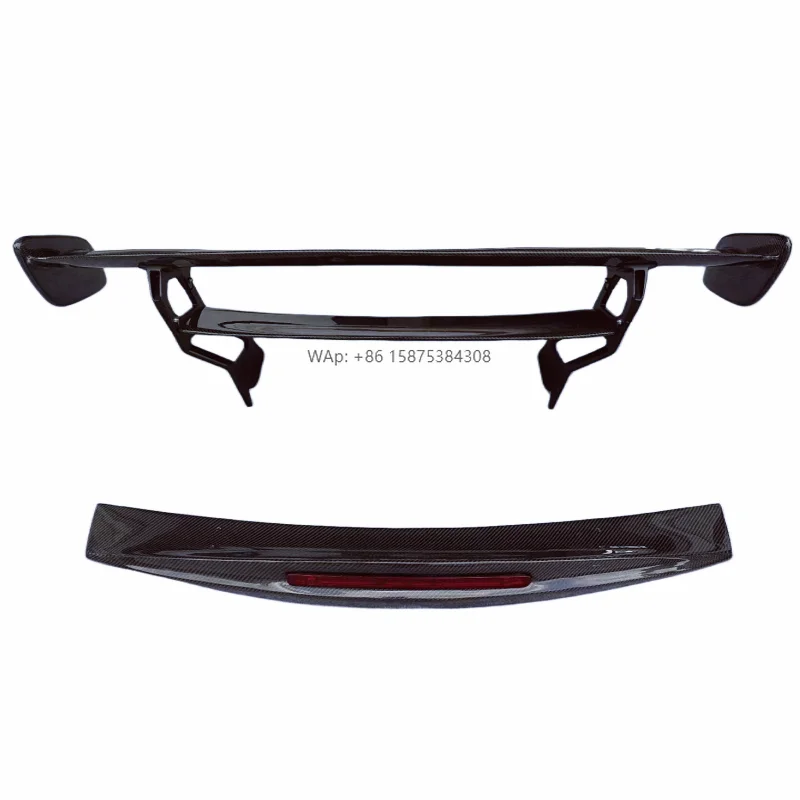 

For GT GTS GTR Upgrade BS Style Rear Spoiler Carbon Fiber Body Kit Front Bumper Rear Bumper Side Skirts