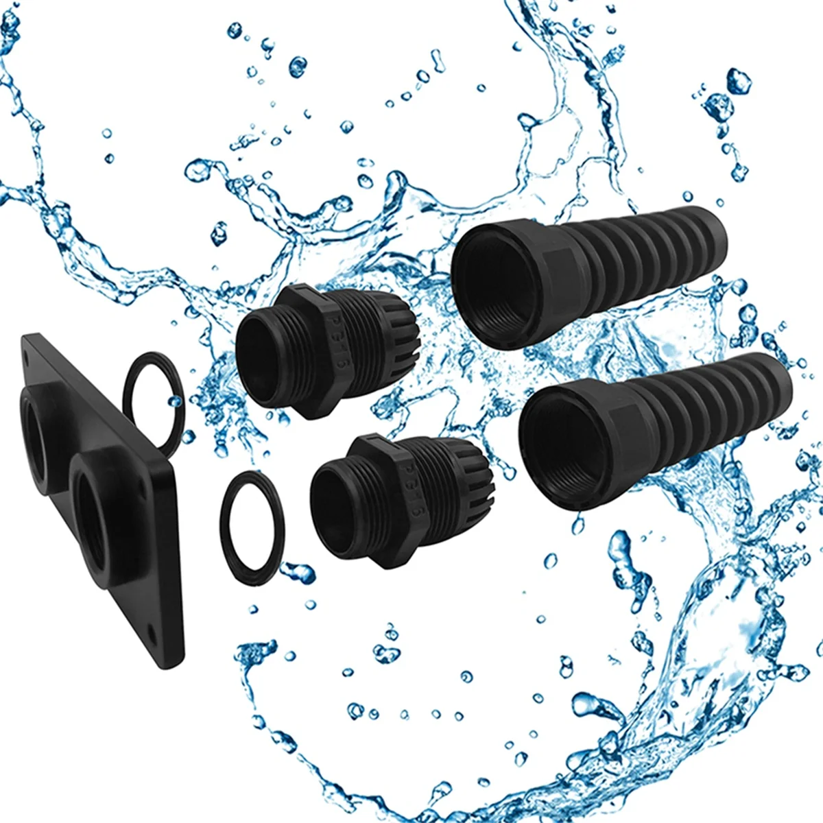 

A83Z Защитная крышка гидравлической трубы «два в одном» Кабельный ввод Соединительная муфта Кабельная муфта с круглым дном Удаление натяжения