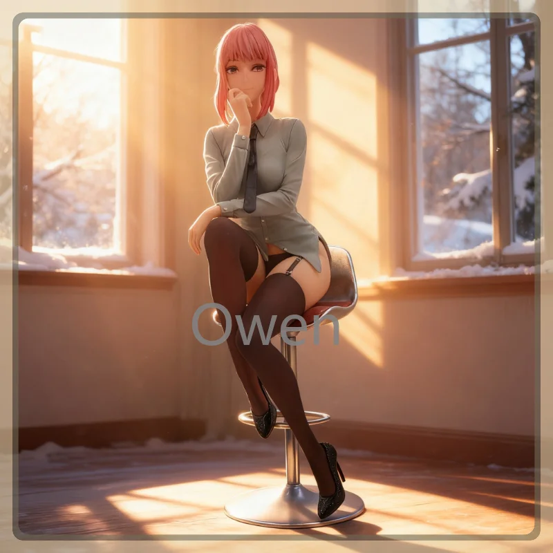 

Control Devil Anime Chainsaw Man Figurine Makima Action Figures PVC Collection Model Toys gifts Dominant Manipulative