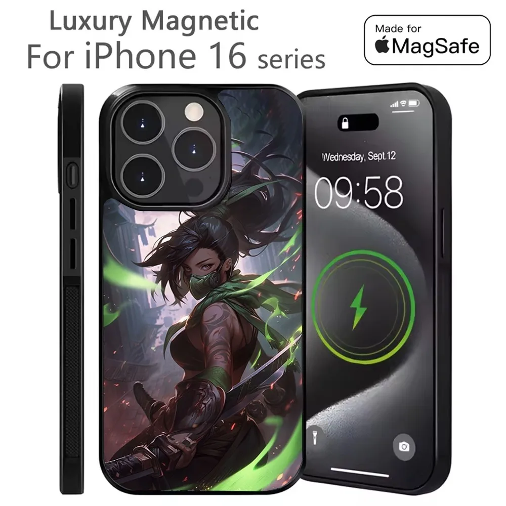 

L-LOLs A-Akalis Phone Case For iPhone 16,15,14,13,12,11,Plus,Pro,Max Mini Magsafe Magnetic Wireless Charging