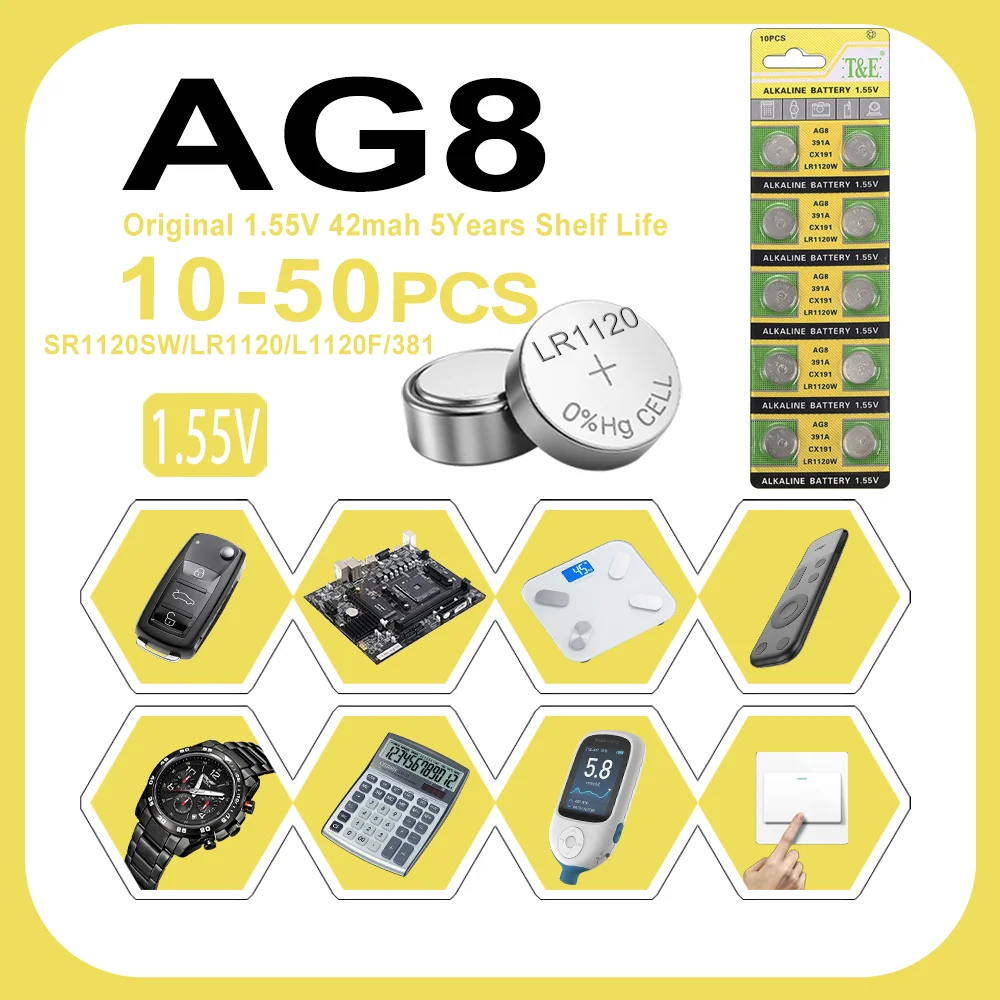 10PCS-50PCS 1.55V A…