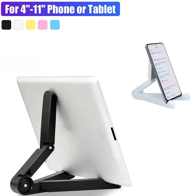 Universal Folding Tablet Stand Adjustable Phone Holder Portable Bracket Library Study Desk Reading Angle Tool