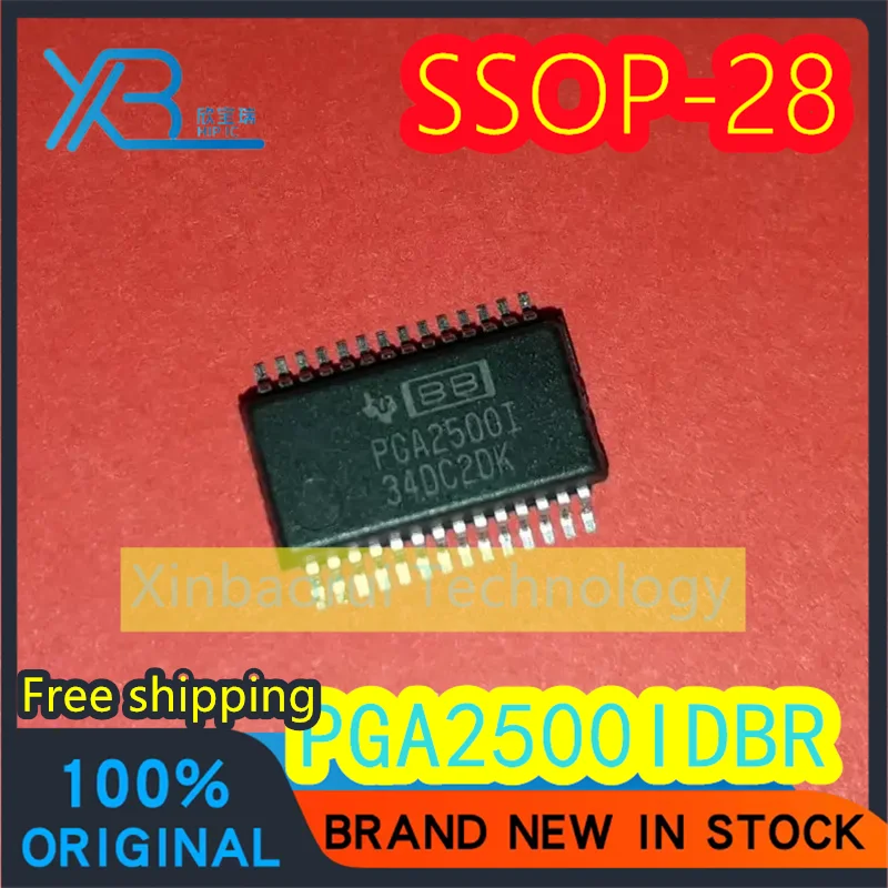 

(4/50pieces) PGA2500IDBR PGA2500I PGA25001 SSOP-28 Audio Power Amplifier Chip IC Brand New Genuine Good Quality Free shipping