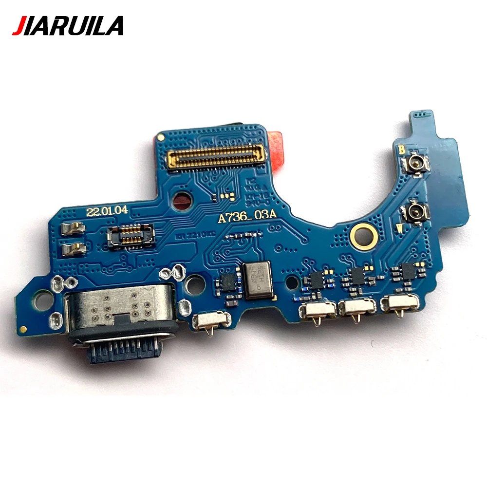 Testado USB Charging Port, Dock, Carregador, Plug Connector Board, Motherboard Flex, Samsung A33, A53, A72, A52, 4G, A73, 5G, 10pcs