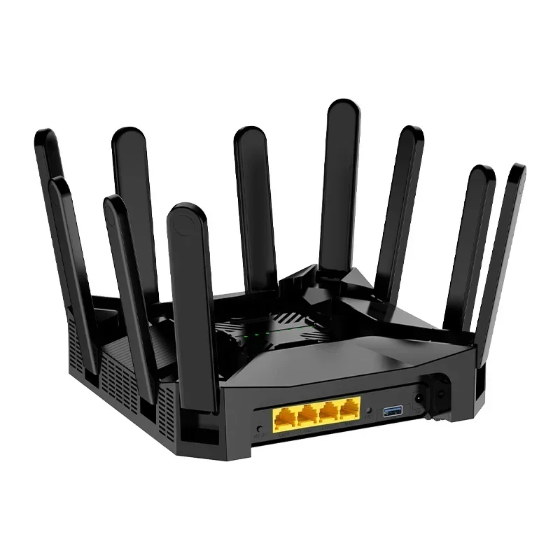 Imagem -02 - Roteador Wifi com Gigabit Ethernet Lan Hotspot Home Chip Wifi6 Antena 5dbi Ddr3 com Rede Mesh 3000mbps