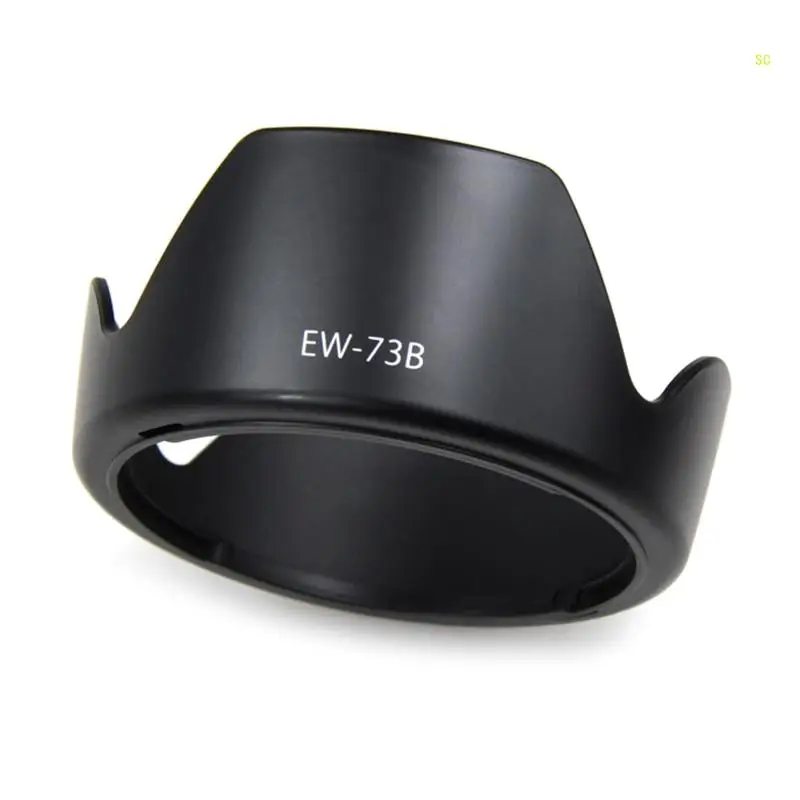 ABS Lens Hood Lens for EF-S 18-135mm f/3.5-5.6 Lens EW-73B Dropshipping