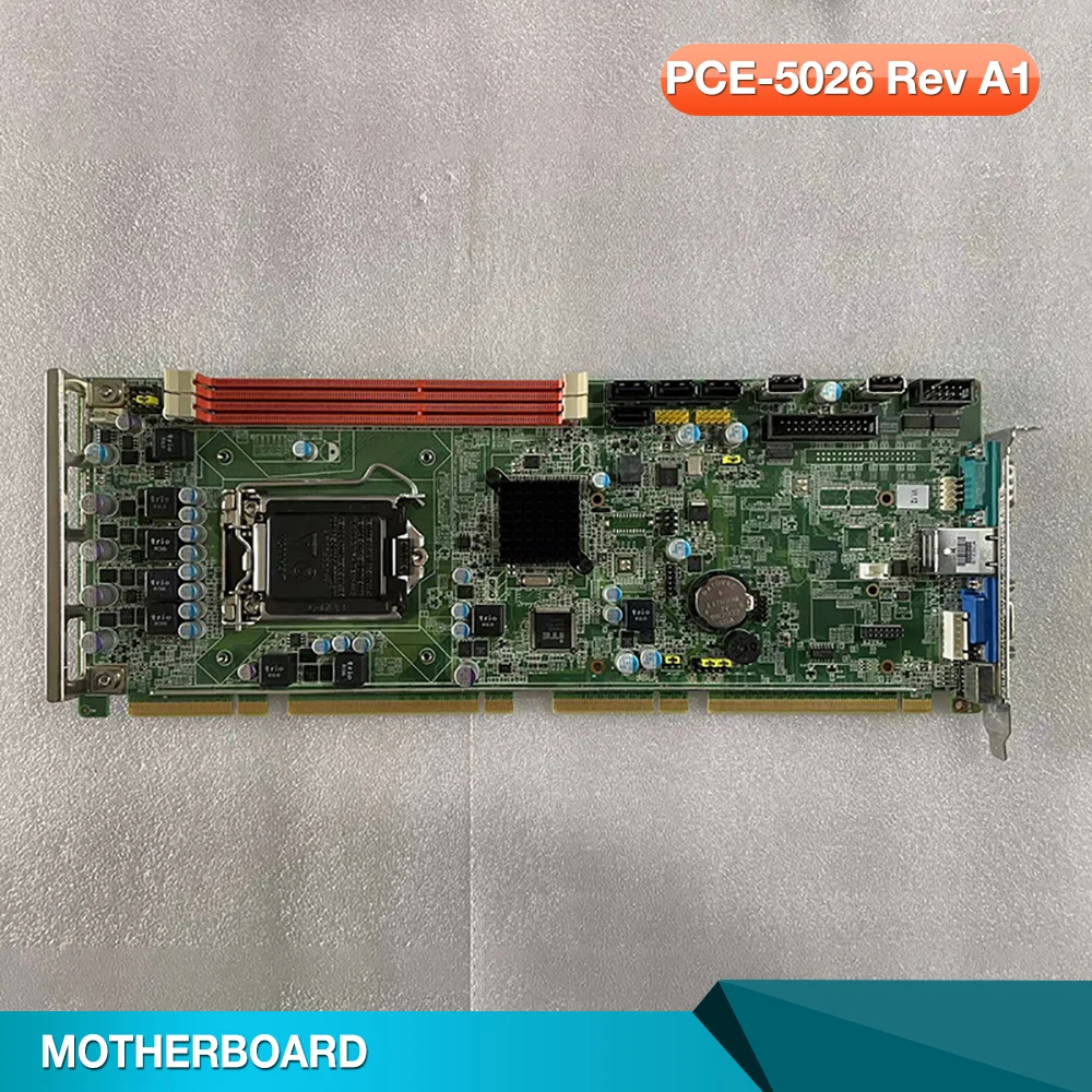 Industrial Control Motherboard Original For Advantech PCE-5026 Rev A1 PCE-5026VG