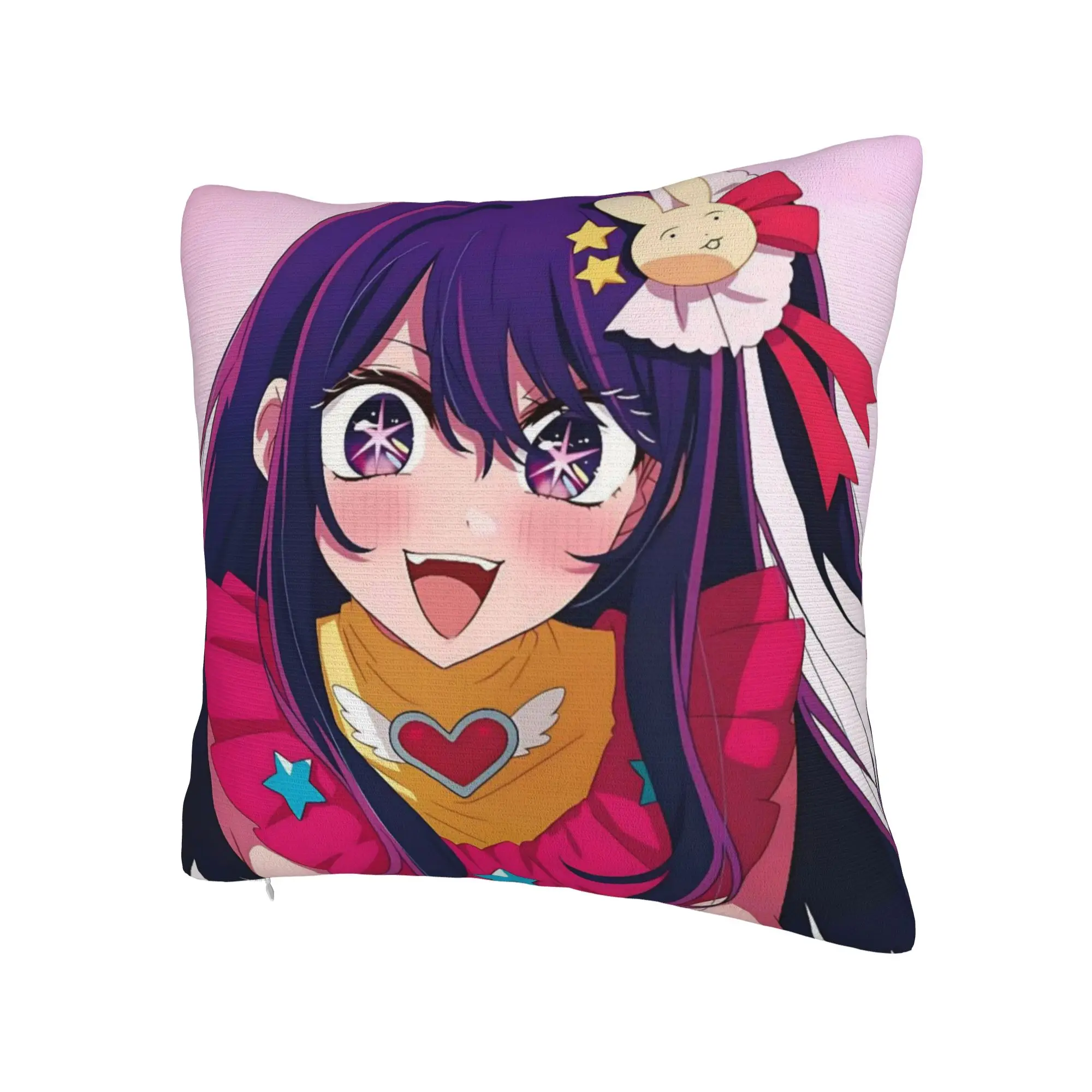 Decorative Pillowcase Oshi no Ko Anime Merch Car  Throw Pillow Case Cover Drop Shipping Multi Size