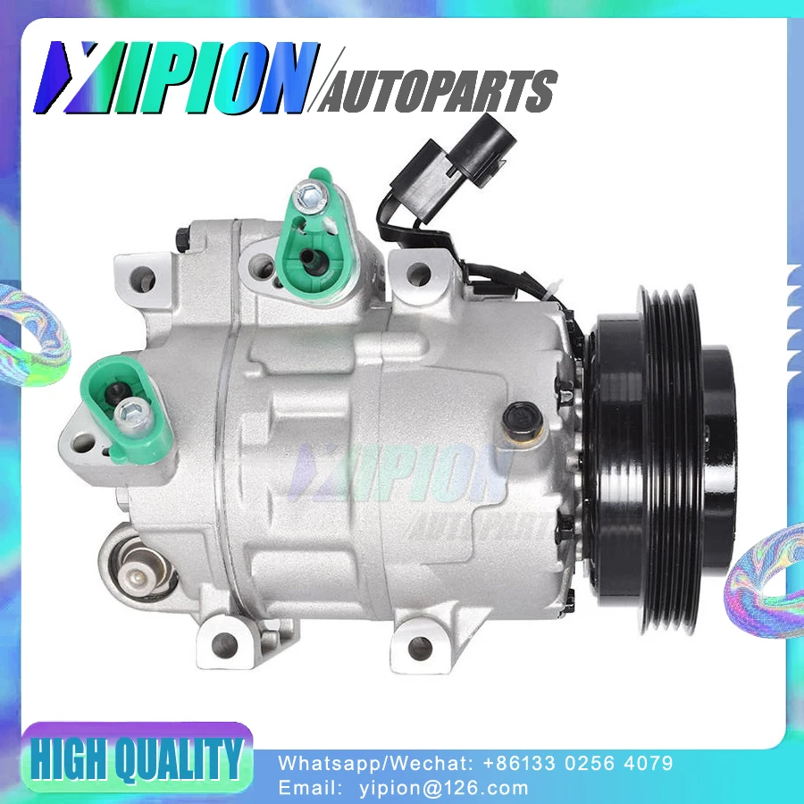 For Hyundai Accent 1.6L 2006-2009 AC Compressor 97701-1E001 97701-1E000 9770117510 9770117560 977011E001 F500CB5AA06 F500AN6BA04