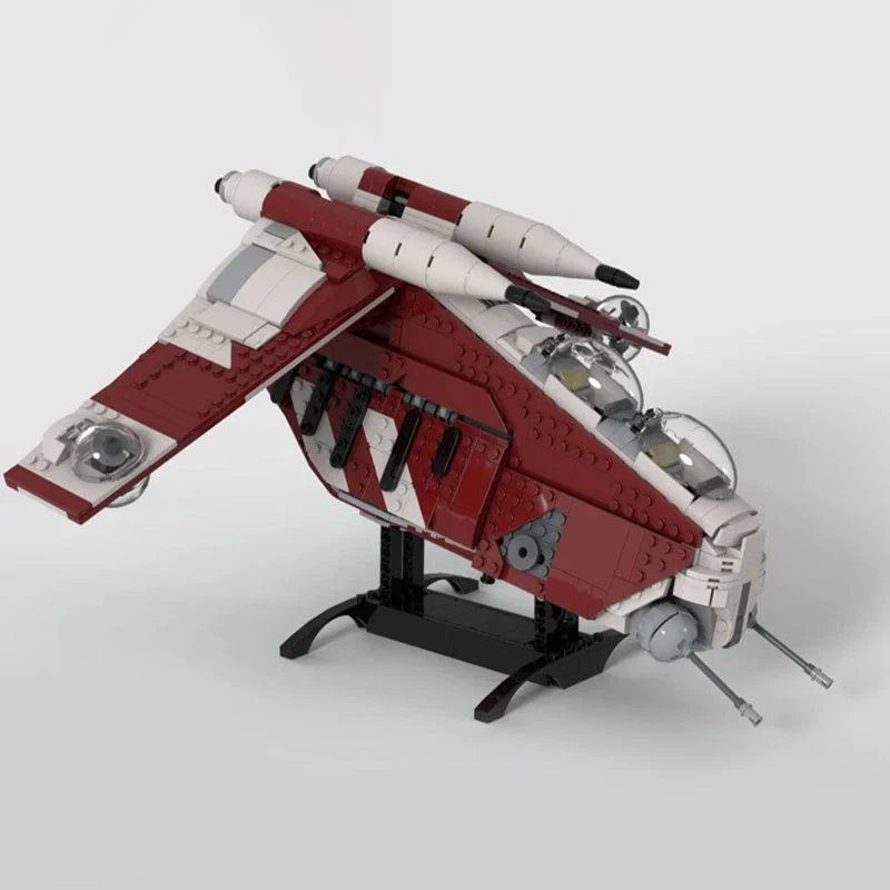 1255 قطعة MOC جمهورية حربية Coruscant الحرس نموذج بناء لعبة كتل العمارة لتقوم بها بنفسك الإبداعية هدايا عيد الميلاد فكرة الطوب #2