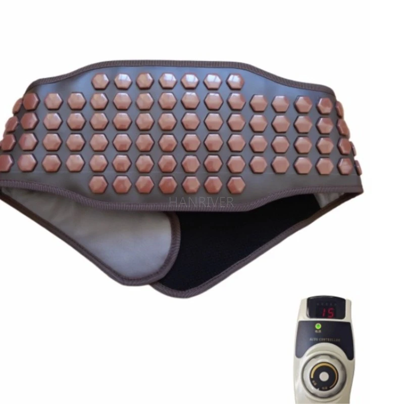 Heat protection of lumbar abdomen warm physical therapy health care warm sp/ms tomalin germanium stone electric heating