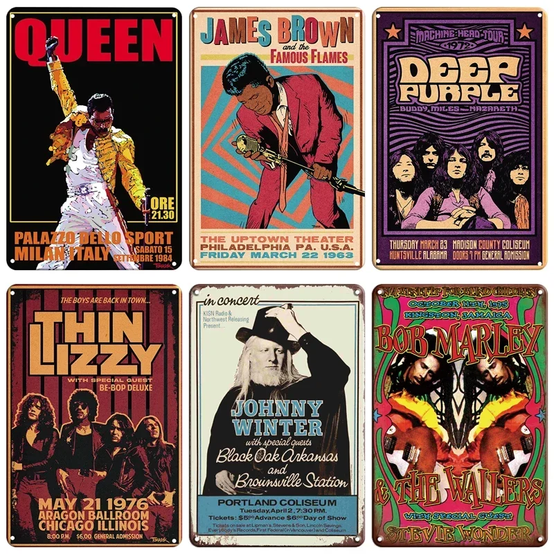 صخرة صخرية عتيقة لوحة حائط قصدير ، ملصق دبوس الصدأ ، ديكور كهف الرجل في المرآب ، مشغولات لوحة ، طلاء صفيح