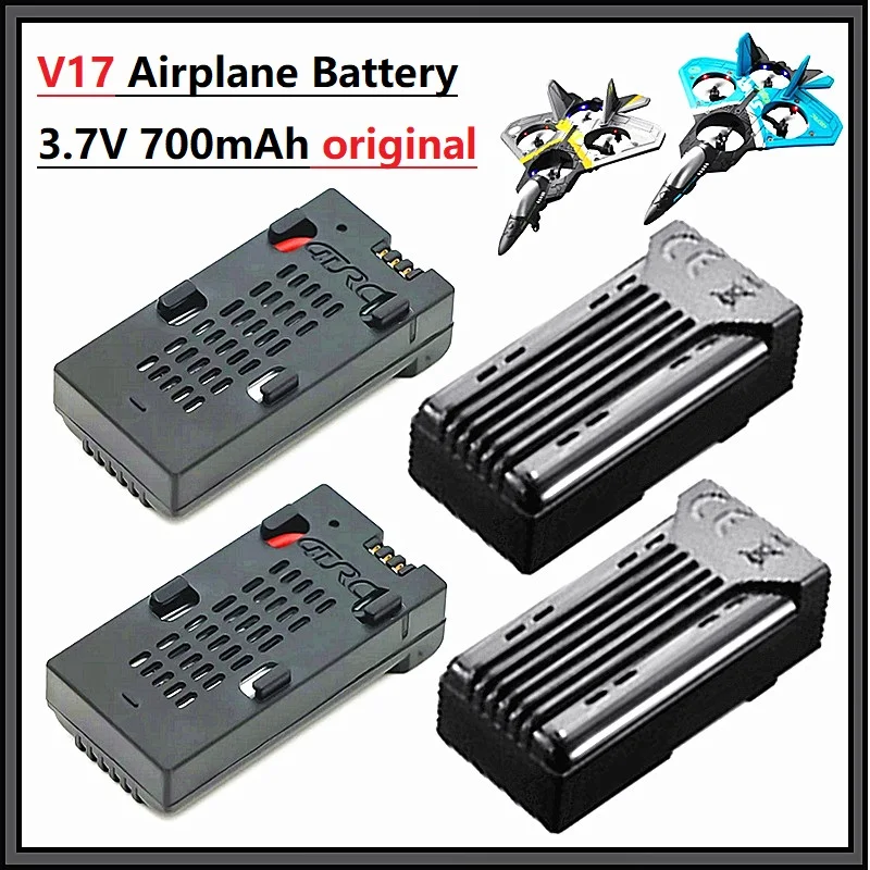 

Orignal 4DRC V17 Airplane Battery 3.7V 700mAh For Original 4D-V17 4DRC Airplane Accessories V17 RC Airplane Drone FPV Battery