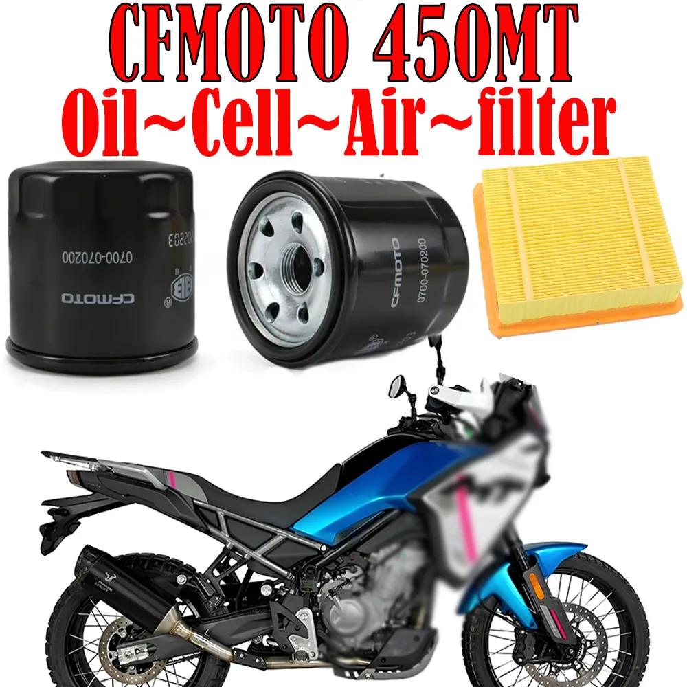 

For CFMOTO 450MT 450mt Motorcycle 450MT Oil Cell Air filter filter Machine Air filter 450MT/SR/NK Air filter combination