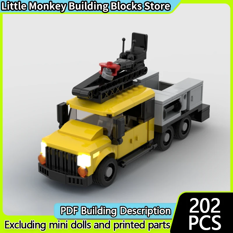 

Urban Rescue Vehicles Model MOC Building Bricks Roadside Rescue Tow Truck Modular Technology Children Holiday Gifts Assemble Toy