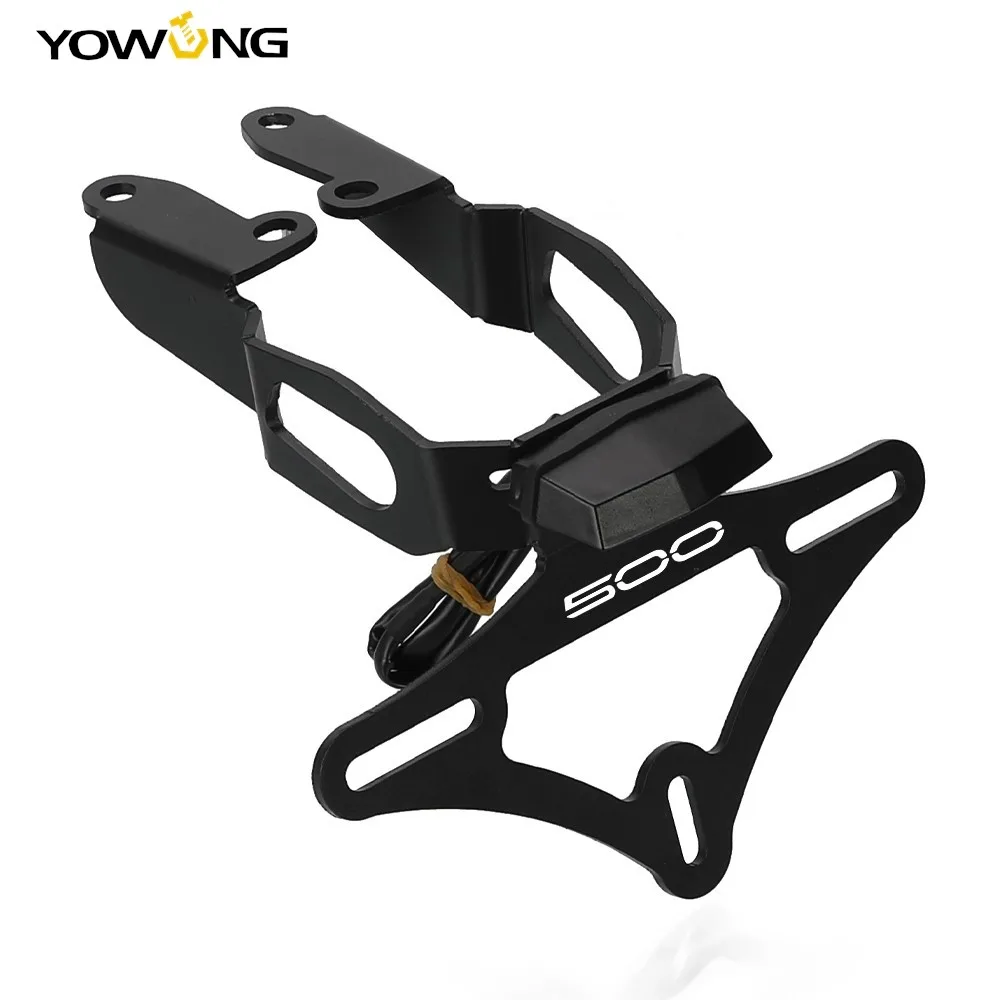 For KAWASAKI Z250 Z400 Z500 Ninja250 Ninja 500 400 250 License Plate Bracket Holder Rear Tail Tidy Fender Kit Z 500 2024 2025 - Image 4