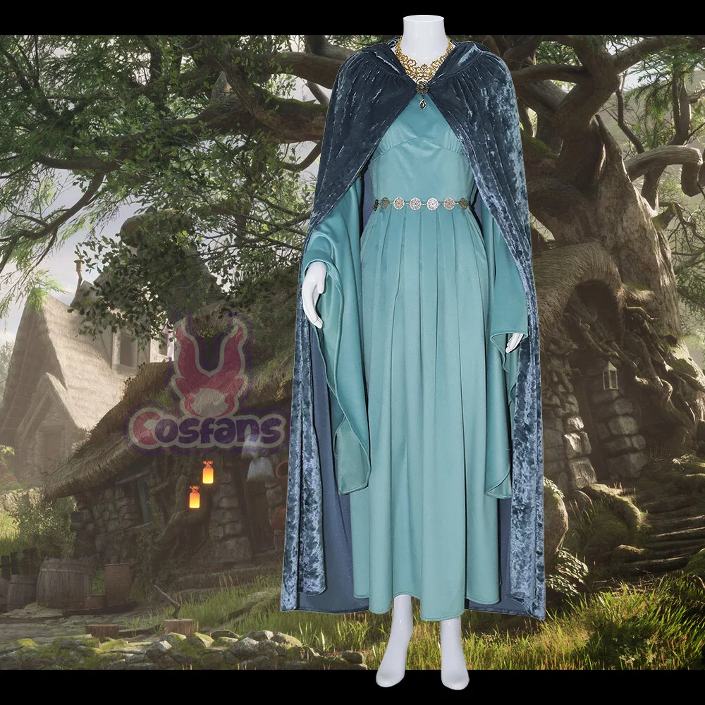

Синее платье принцессы накидка Lord Косплей колец Гэндальф Косплей Костюм Фантазия Хэллоуин Карнавальная вечеринка Костюм для ролевых игр