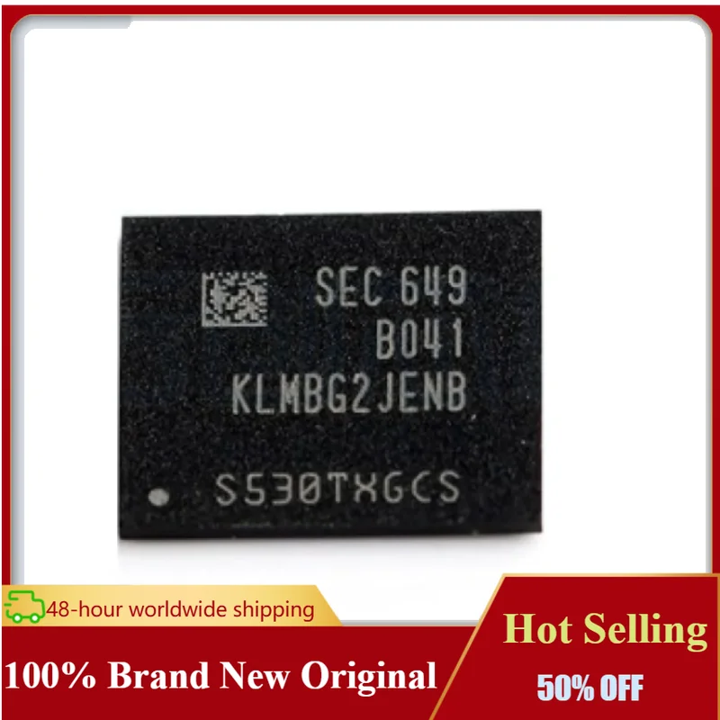 2-10PCS  KLMBG2JENB-B041 eMMC Flash Memory IC High-Speed Reliable Original In Stock
