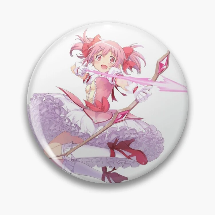 Puella Magi Madoka Magica Anime Brooch Bag Clothing Hat Badge Accessories Jewelry Gifts - view 6