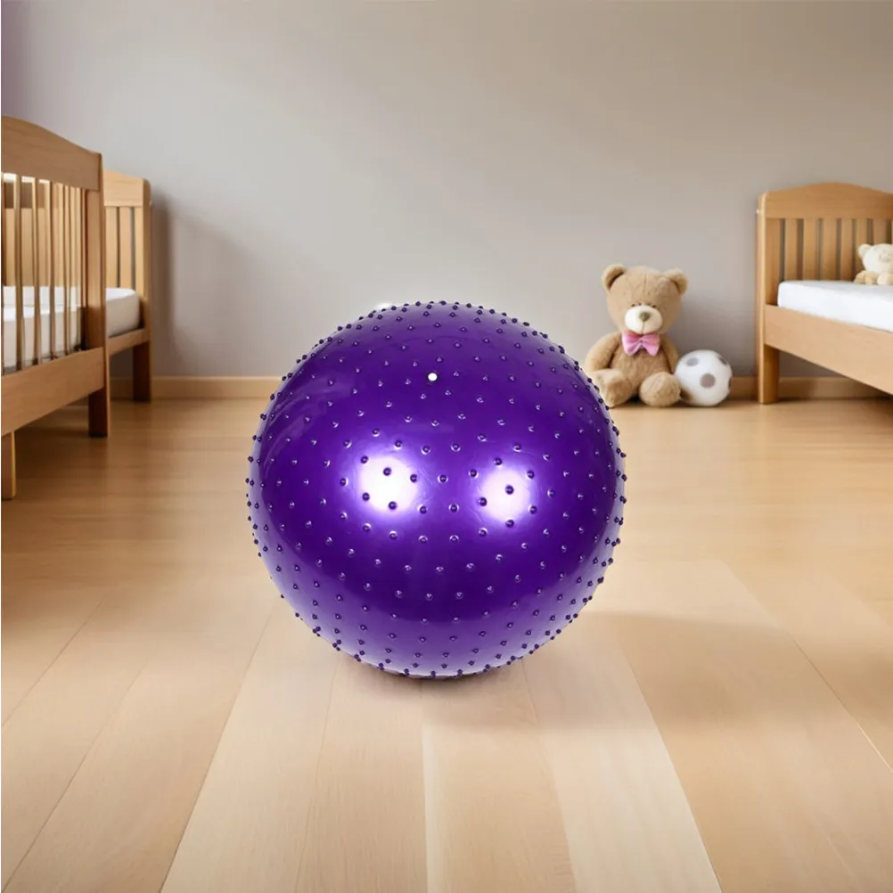 Spiked Massage Yoga Ball 75Cm Deep Tissue Relaxation Sensory Ball for Children Adults Stability Pilates Pregnancy