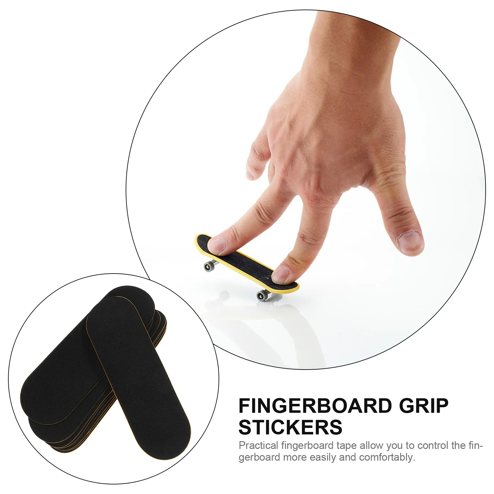 Vinger Skateboard Stickers Antisliptape Antislip Foam Grip Supplies Tapes voor toets Schuim Antislipaccessoires