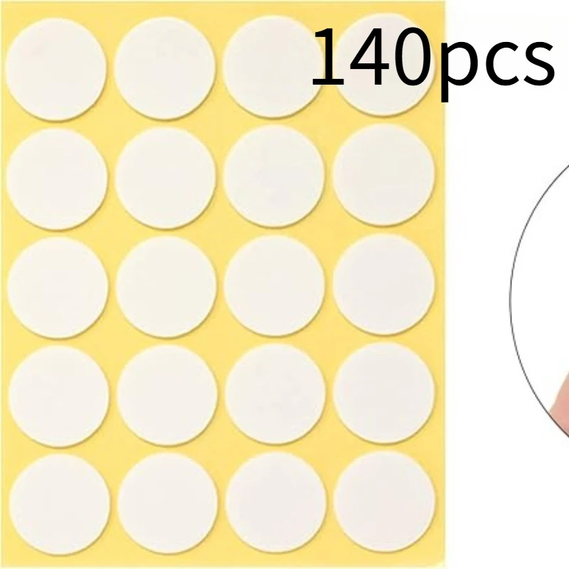 140pcs 20mm Candle Wick Stickers Heat Resistance Double-sided Stickers For Wax Fixed Candle Diy Making