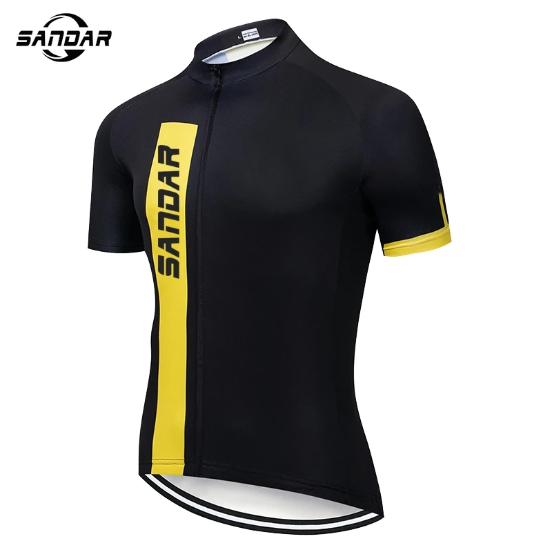 SANDAR Cycling Jersey classic mtb bekleidung Bike Clothes Bicycle Maillot Cycling Clothing 자전거 의류 Cycling Clothes 남성여름의류 바이크 티셔츠