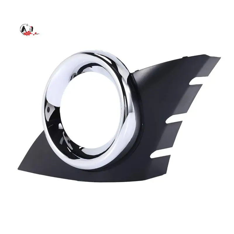 A10E-Car Front Fog Light Cover Chrome Foglights Frame Grill Auto Accessories For 207 Sport 2006-2009