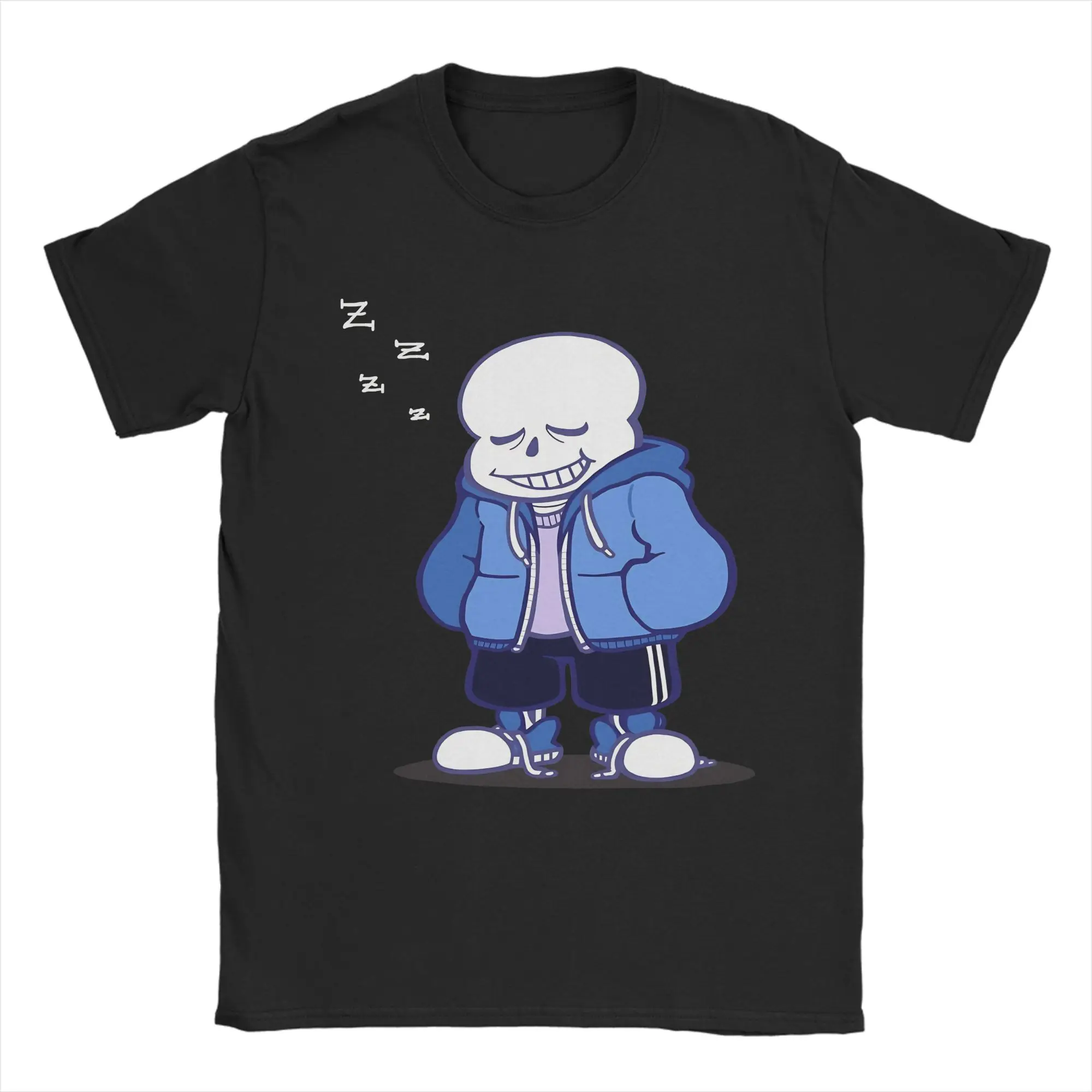 Sans Undertale T Shirt for Men Cotton Novelty T-Shirts Crew Neck  Tees Short Sleeve Clothing Printing
