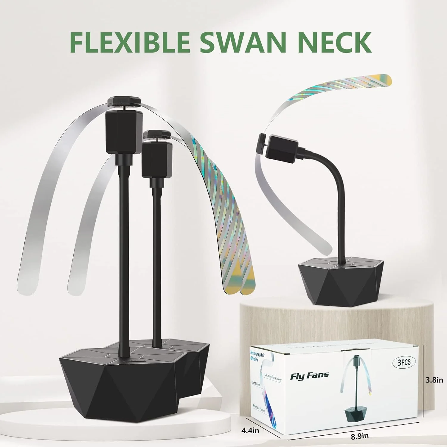 พัดลมบิน, พัดลมบินสําหรับโต๊ะ พัดลมไล่แมลงสําหรับโต๊ะกลางแจ้ง พัดลมอาหารบิน พัดลมพกพาแบบยืดหยุ่นในร่ม Spinner for Re