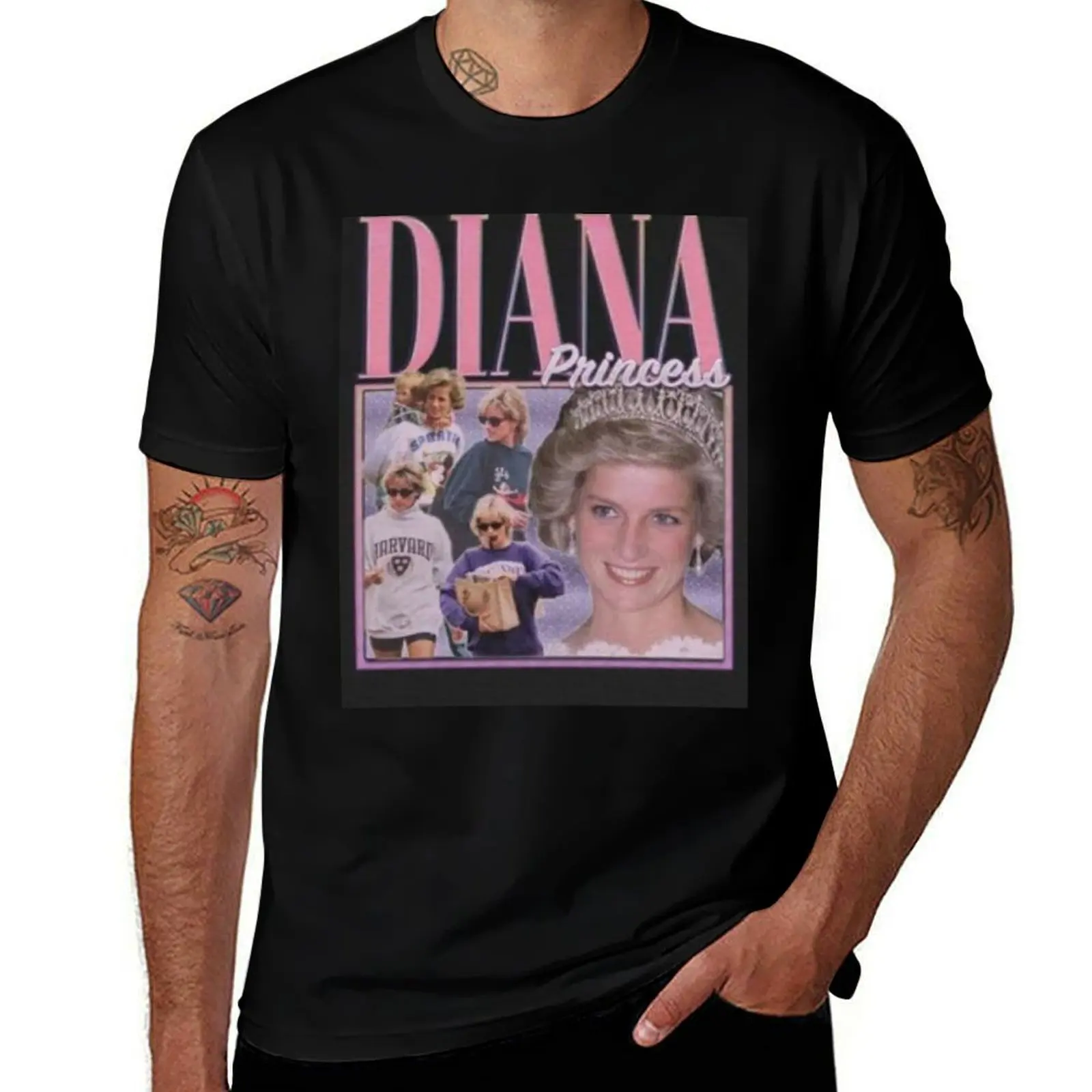 

princess diana T-Shirt t shirts for man cotton soft anime t shirts for man man t shirt summer T-Shirt