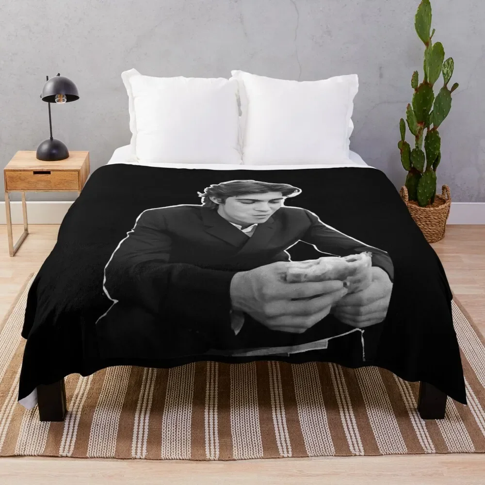 

Lorenzo Zurzolo Is Hot Throw Blanket heavy to sleep Custom Luxury Designer decorative Blankets