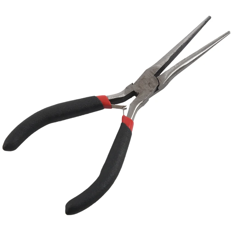 

CYL-4X Flat Gift Long Nose Tapered Pliers Beading Jewelry Tool 15Cm
