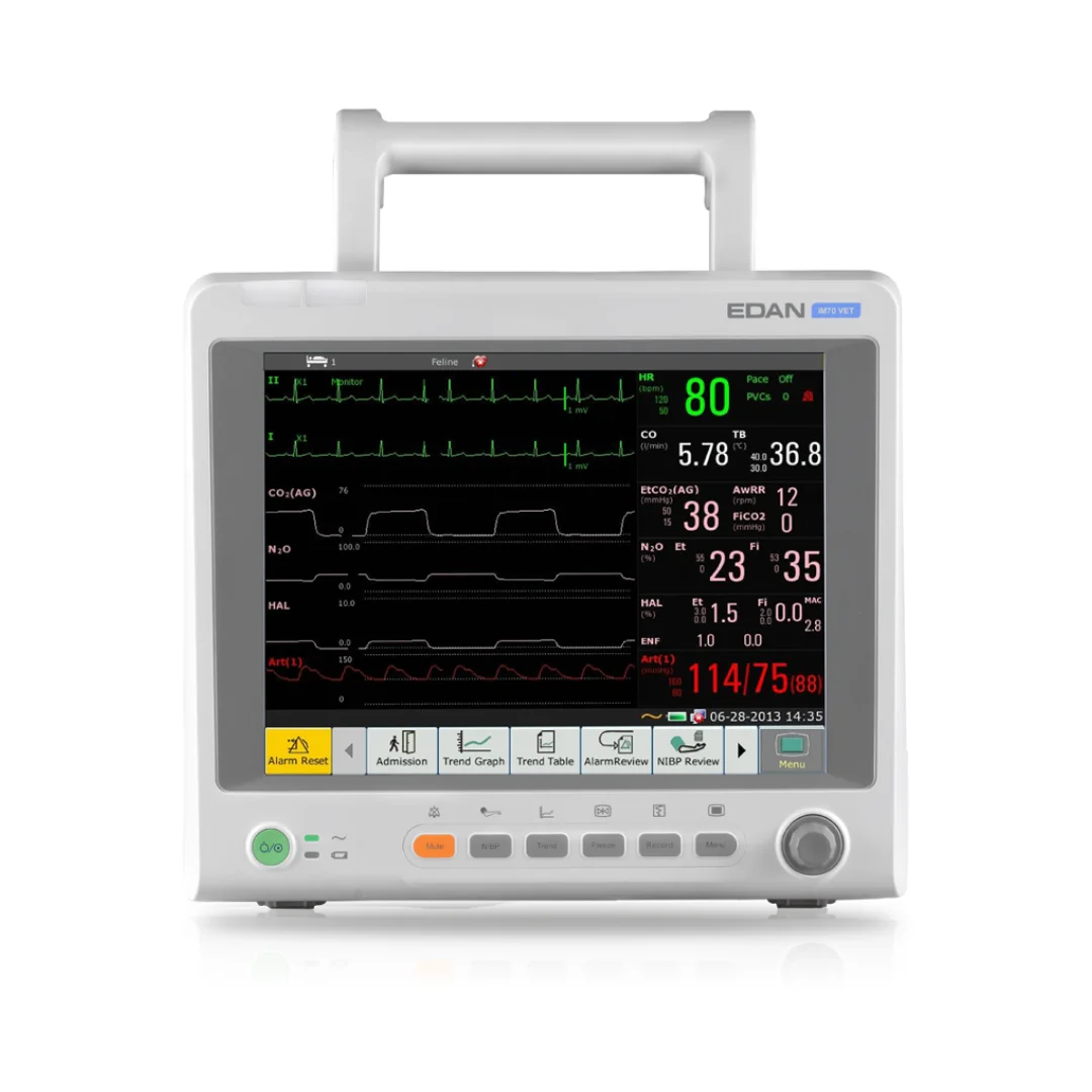 Edan Veterinary Multi Parameter Monitor IM70 VET ICU Patient Monitor Vital Sign Monitor for Animal Pet Clinic Hospital
