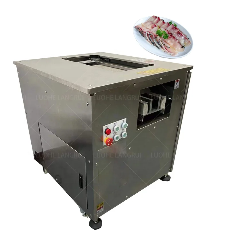Fish Processing Machine Salmon Fish Fillet Machine Fish Slicing Cutting Machine