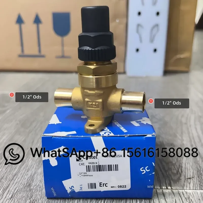 Original Castor Refrigeration Globe Valve Top Cover Valve6420/3 6420/4 6420/5 6420/6 6420/7 6512/7 6512/9 6512/11 6512/13 6420/2