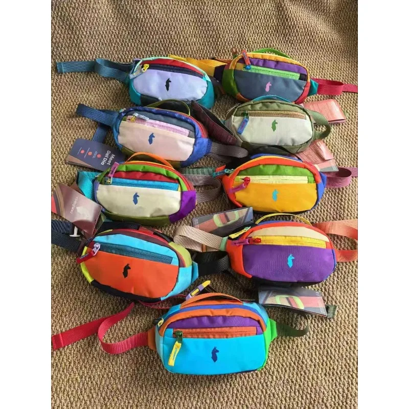 

1.5L new dopamine waist bag multifunctional crossbody bag outdoor sports breathable chest bag couple backpack