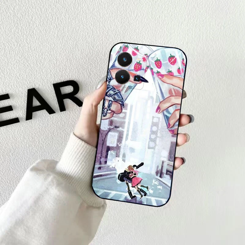 نانا أوساكي أنيمي جراب هاتف ل VIVO Y53S Y33S Y01 Y22S Y31 Y21 Y70 Y21S Y72 Y51 Y35 Y76 V21 V2023 V21E V20 SE #6