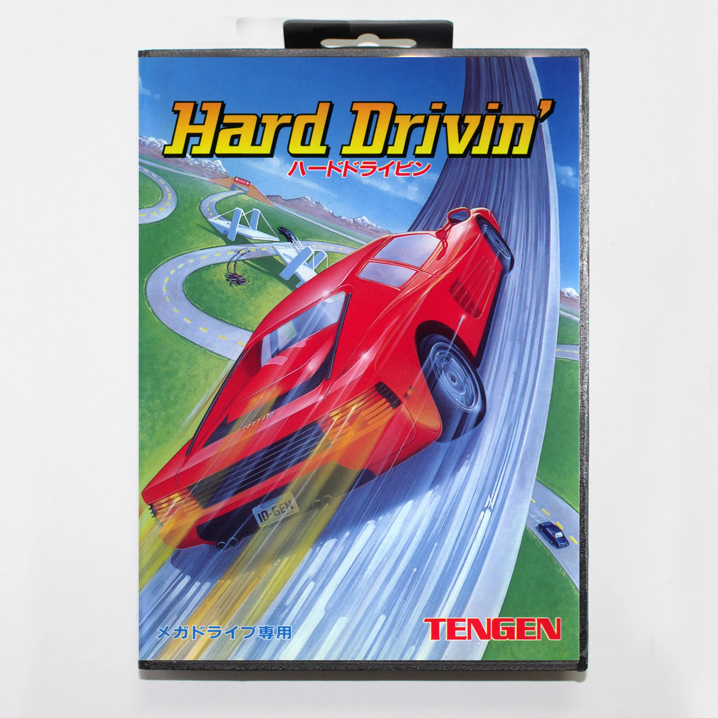 Жесткая игровая карта Drivin MD, 16 бит, крышка JAP для Sega Megadrive Genesis, картридж игровой консоли