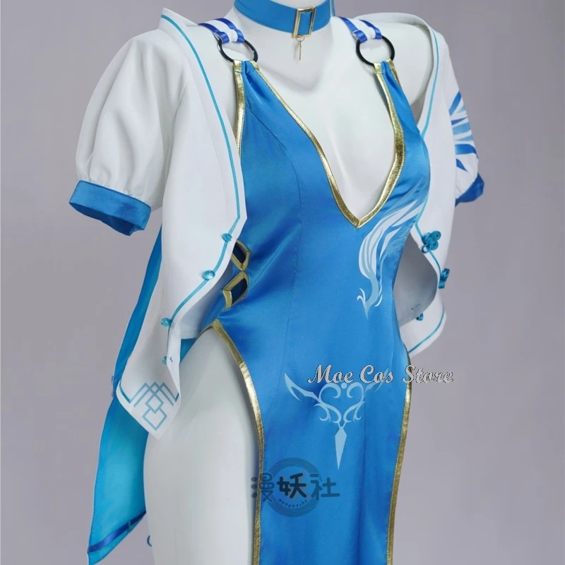 Disfraz de cosplay GFL2 Florence – Vestido sexy Exilium Alluring Larkspur de Girls' Frontline 2 para mujer, fiesta de Halloween 2026