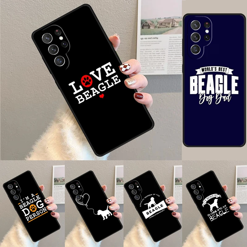 Beagle Puppy Dog soft Phone Case for Samsung Galaxy note 10 pro S26 Ultra S23 S24 FE S25 S21 S22 PLUS shockproof Cove