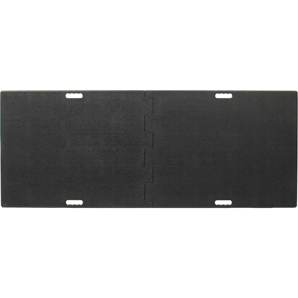 

Yoga Mat Board for Carpet & Outdoors | Black | Portable Floor to Enhance Yoga, Pilates or Ballet Barre Exercise | Sturdy & Thick