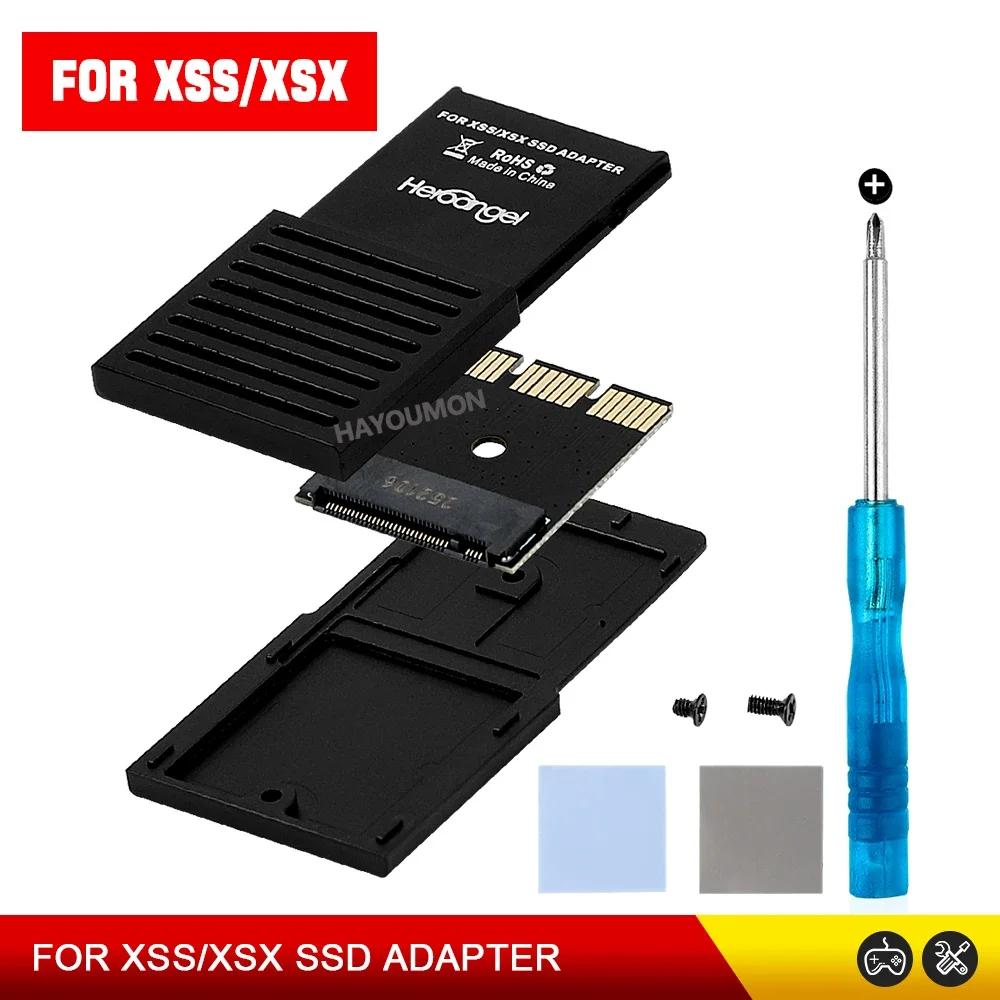 2026 NEU Für Xbox Series X/S SSD-Adapter Erweiterungskarte Box Festplatten-Konvertierungsbox M2 NVME 2230 PCIE4.0 Serie – Detail 3