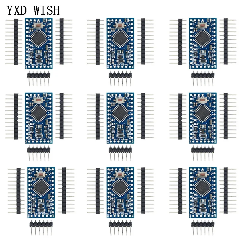 10-個プロミニ-328-ミニ-33v-8m-5v-16m-atmega328-pb-atmega328p-au-33v-8mhz-5v-16mhz-arduino-開発ボード-diy-ツールキット用