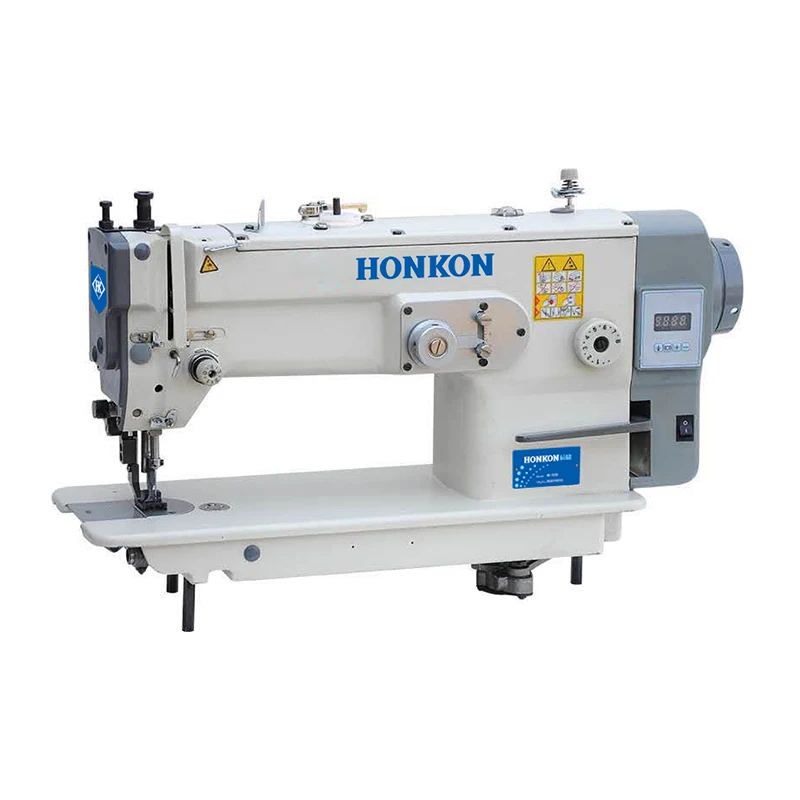 

High Speed Zigzag Sewing Machine HK-1530D 10mm Max. Sewing Thickness Clothing DBX5 10#-14# 40/45KG HONKON