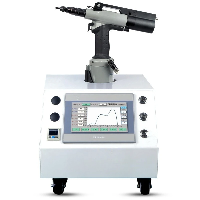 

Automatic and fastening equipment Automatic nut 20 nut equipment Monitoring riveting